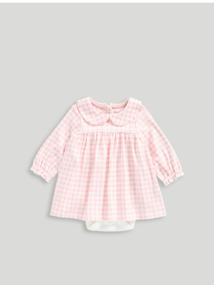 Dresses - PINK GINGHAM