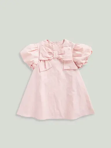Pink bow Dress 