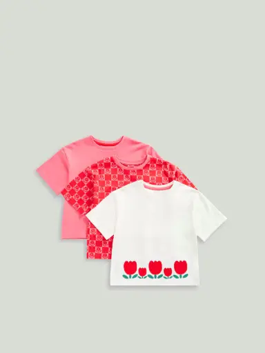 Set 3 T-shirts - LOVE